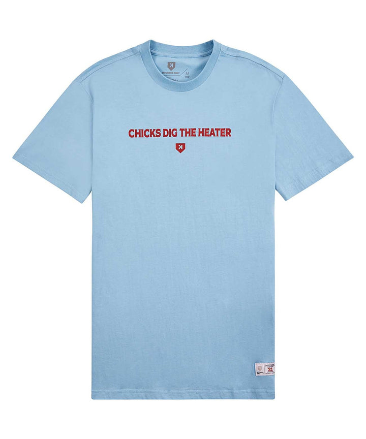 Pitchers Only T-Shirt YOUTH Chicks Dig the Heater Tee