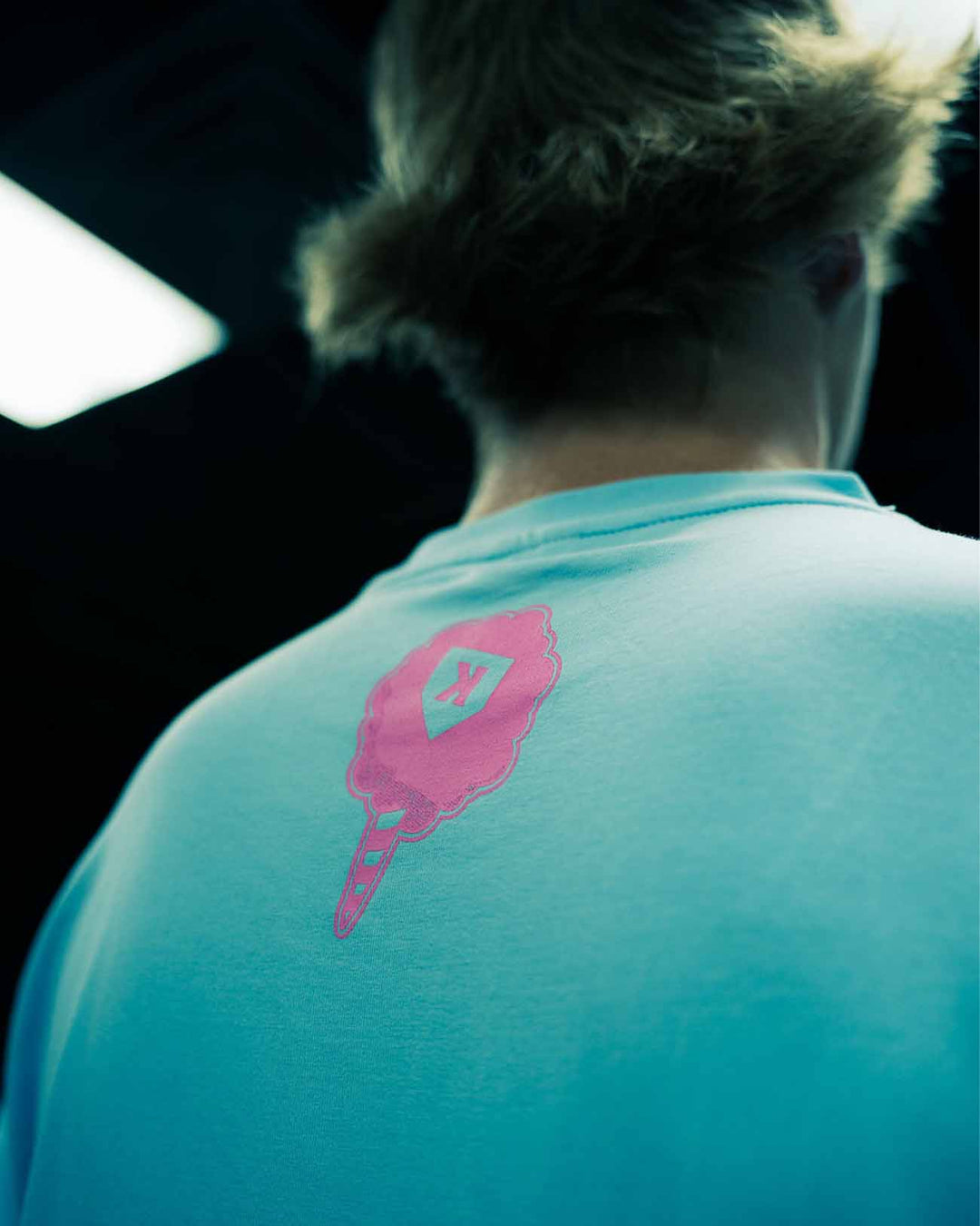 Pitchers Only T-Shirt YOUTH Cotton Candy Blue Tee