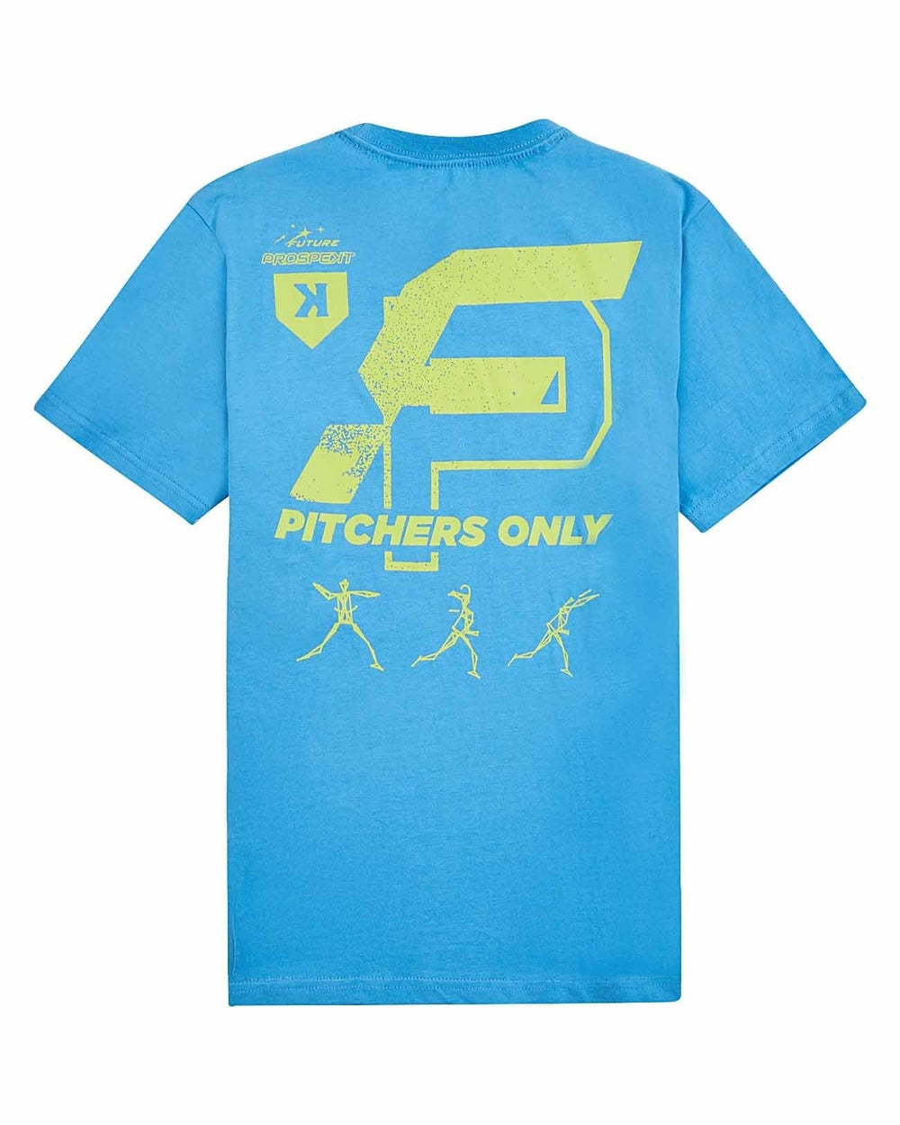 Pitchers Only T-Shirt YOUTH Future Prospects Galaxy Tee Blue
