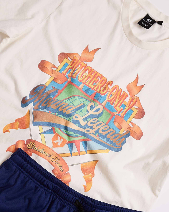 Pitchers Only T-Shirt YOUTH Mound Legends Washed Tee