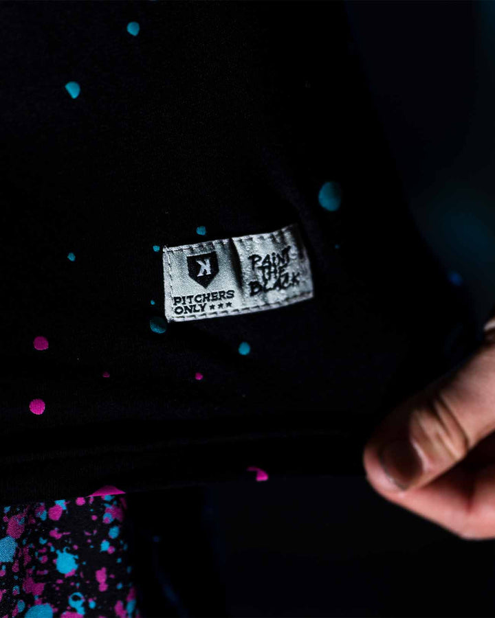 Pitchers Only T-Shirt YOUTH Paint The Black Tee - Vice City