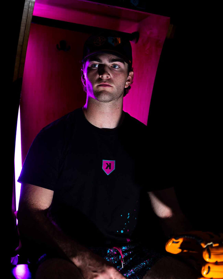 Pitchers Only T-Shirt YOUTH Paint The Black Tee - Vice City