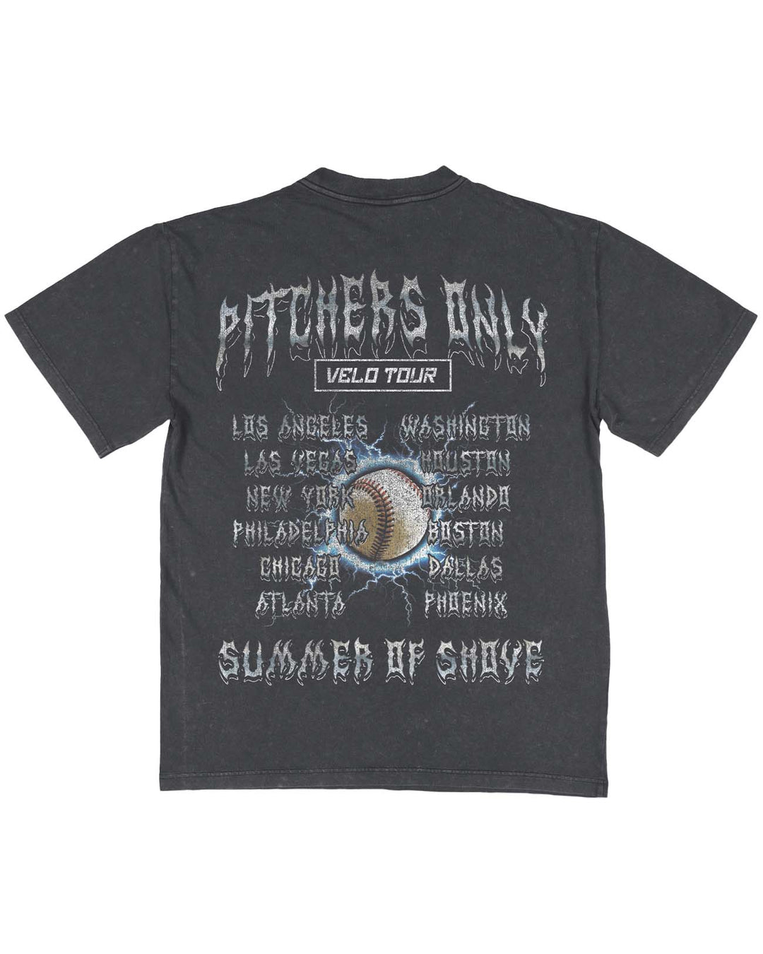 Pitchers Only T-Shirt YOUTH Velo Tour '25 Tee