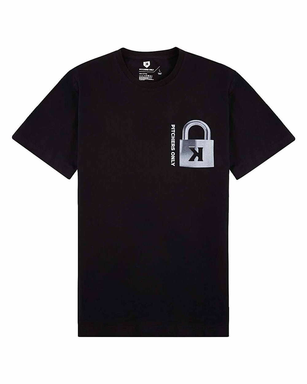 Pitchers Only T-Shirt Youth Winter Arc Tee - Black