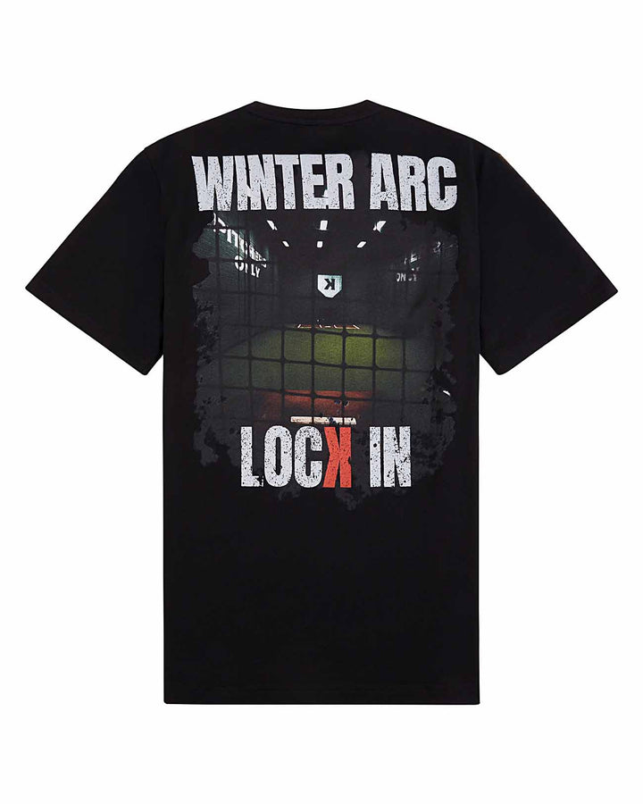 Pitchers Only T-Shirt Youth Winter Arc Tee - Black