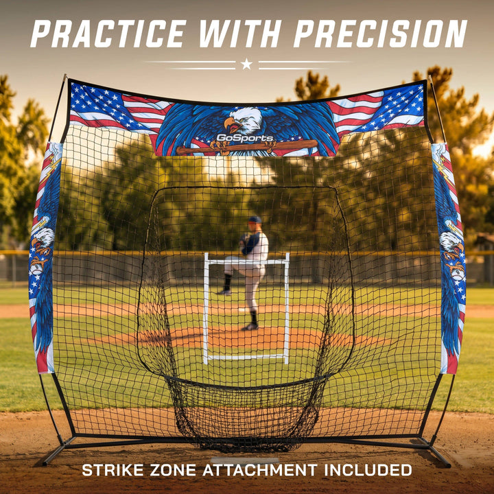 PlayGoSports.com 7' x 7' Baseball Hitting Net