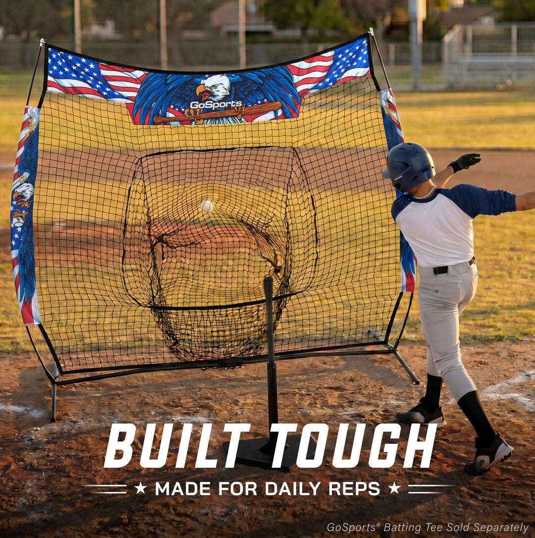 PlayGoSports.com 7' x 7' Baseball Hitting Net