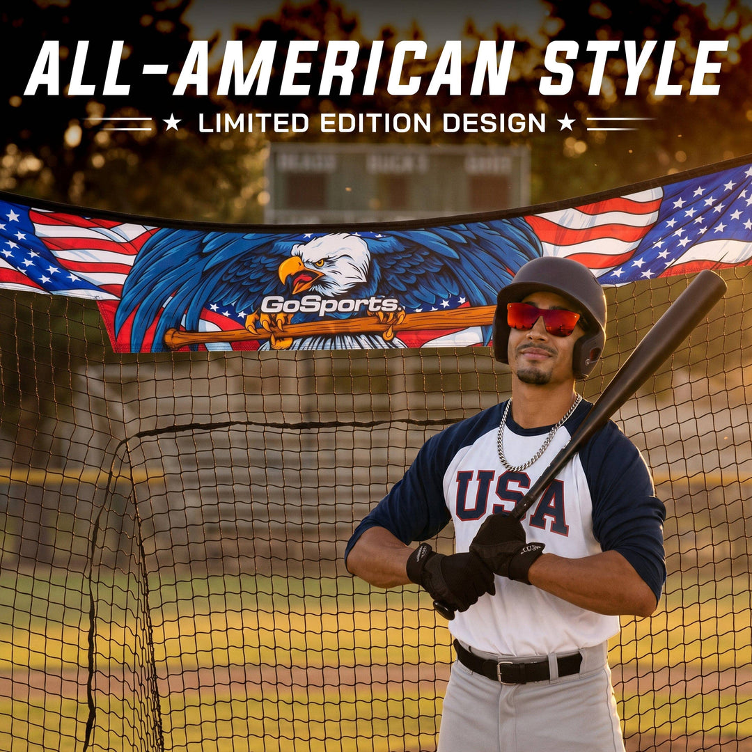 PlayGoSports.com 7' x 7' Baseball Hitting Net