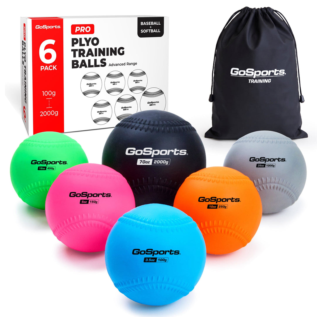 PlayGoSports.com Advanced Pro Plyometric Training Balls, 6-pk