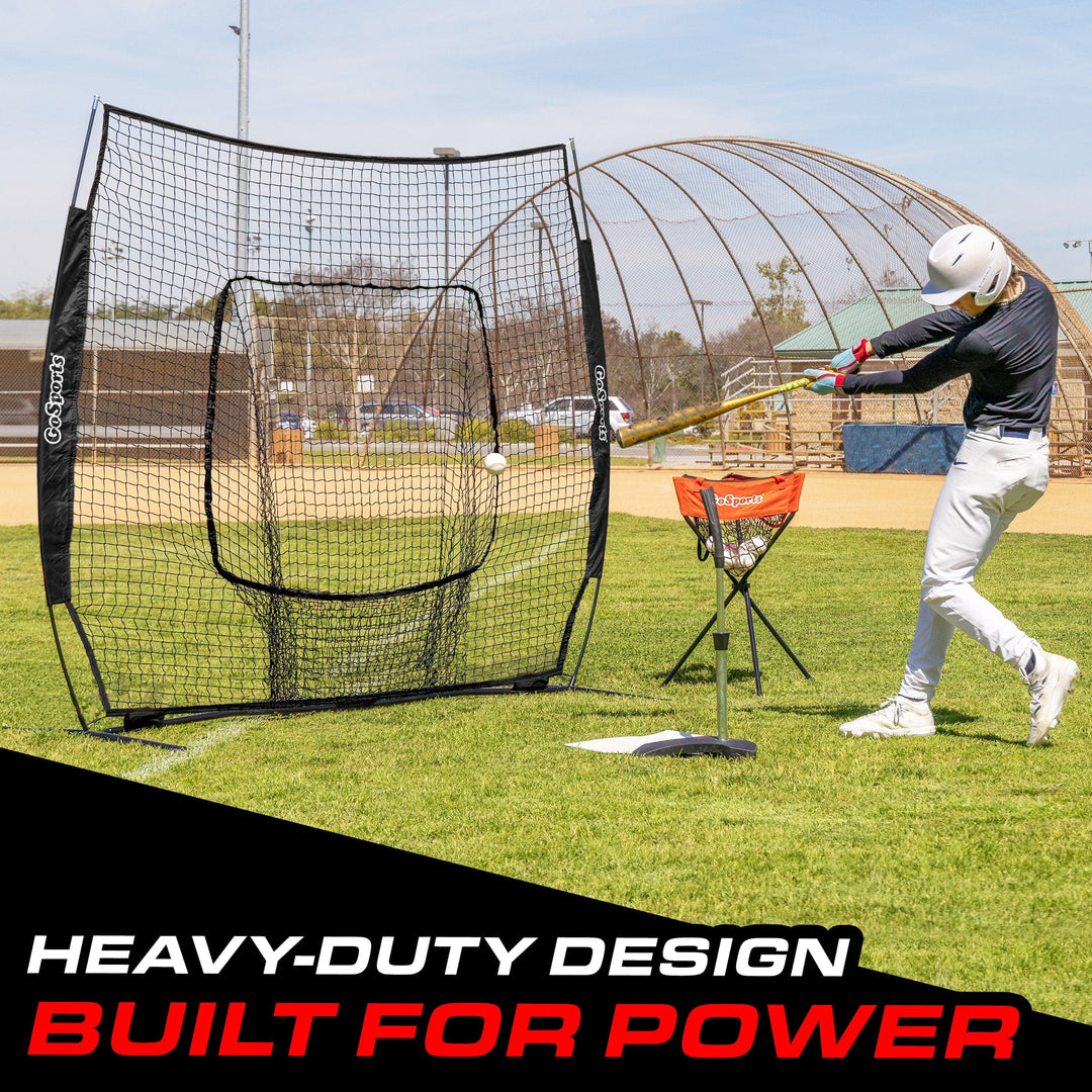 PlayGoSports.com Baseball 7' x 7' Baseball Hitting Net