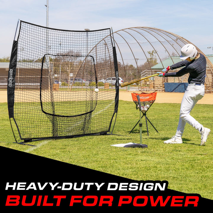 PlayGoSports.com Baseball 7' x 7' Baseball Hitting Net