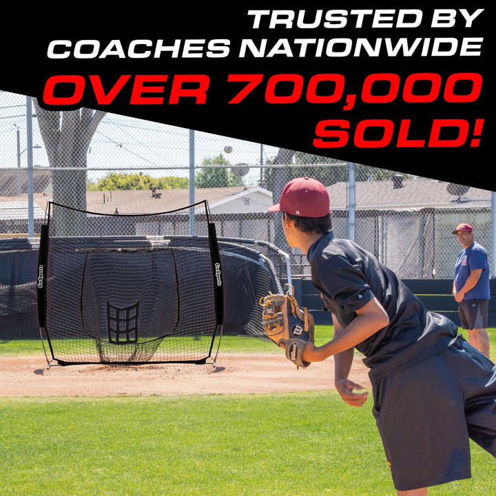 PlayGoSports.com Baseball 7' x 7' Baseball Hitting Net