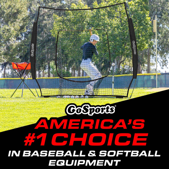 PlayGoSports.com Baseball 7' x 7' Baseball Hitting Net