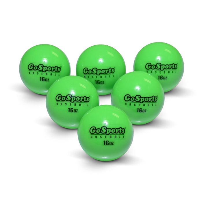 PlayGoSports.com Baseball Baseball GoSports Weighted Training Balls - Choose Baseball or Softball - Hitting & Pitching Training for All Skill Levels