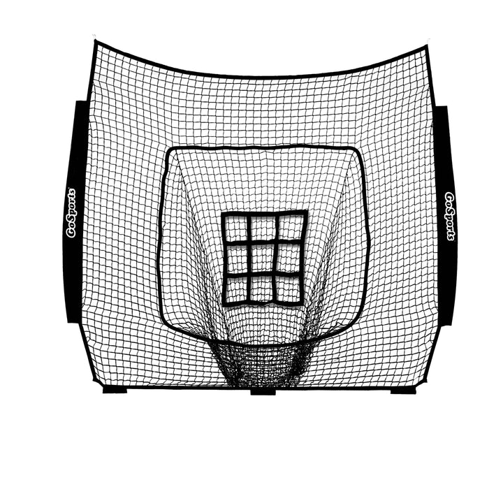 PlayGoSports.com Baseball Black GoSports Team Tone Replacement Baseball/Softball Net Compatible with GoSports Brand 7ft x 7ft Baseball Net