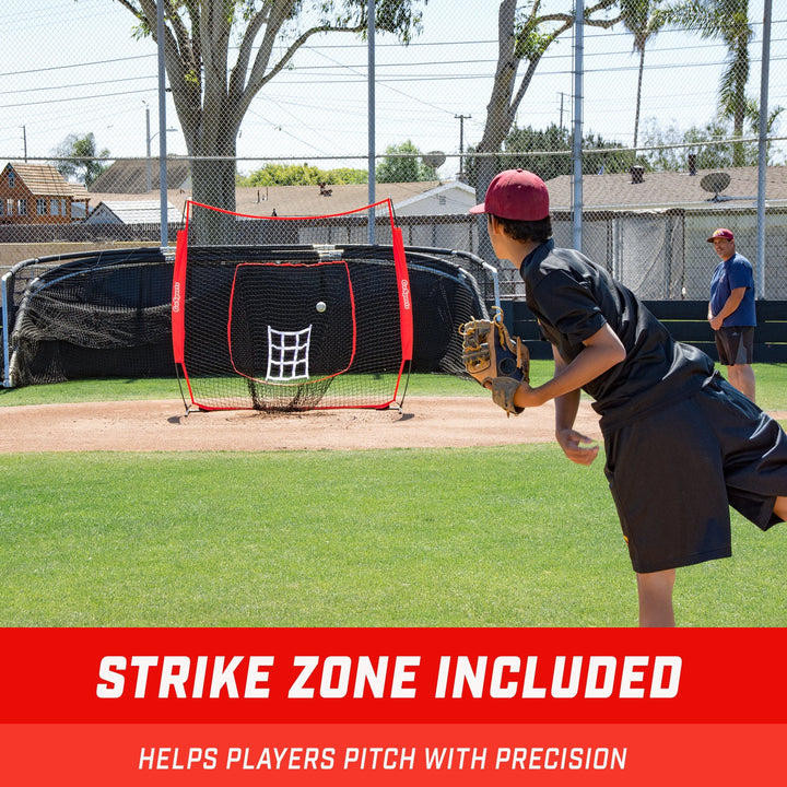 PlayGoSports.com Baseball GoSports 7ft x 7 ft Baseball/Softball Practice Net