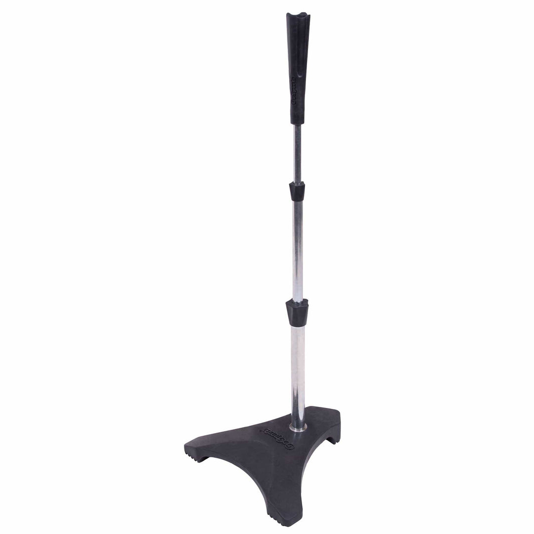 PlayGoSports.com Baseball GoSports Baseball & Softball Pro Batting Tee with Heavy-Duty Over-Molded Rubber Base, Adjustable Batting Height Range 25.5" to 43" Inches