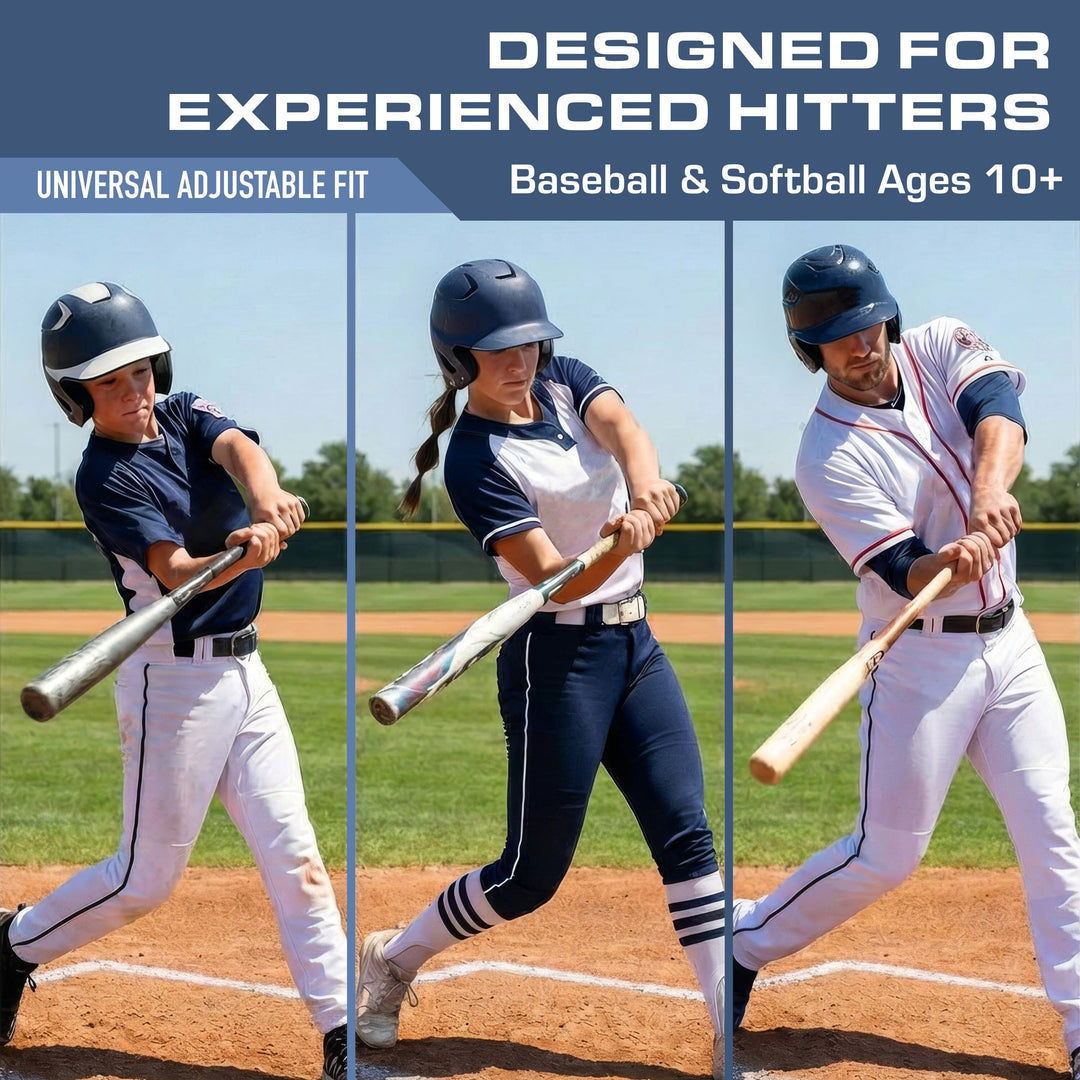 PlayGoSports.com Baseball GoSports PinPoint Baseball & Softball Swing Trainer Batting Aid - Baseball Training Equipment for Intermediate and Advanced Players
