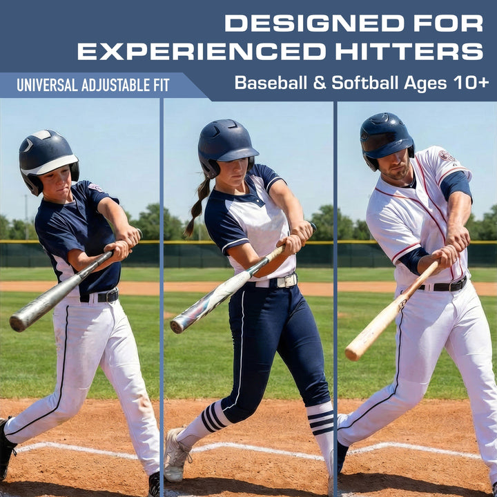 PlayGoSports.com Baseball GoSports PinPoint Baseball & Softball Swing Trainer Batting Aid - Baseball Training Equipment for Intermediate and Advanced Players