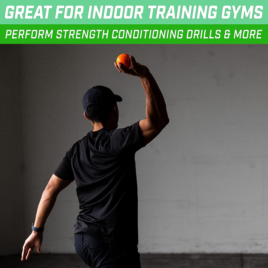 PlayGoSports.com Baseballs GoSports Plyometric Weighted Balls for Baseball & Softball Training 6 Pack - Choose Pro or Elite Set