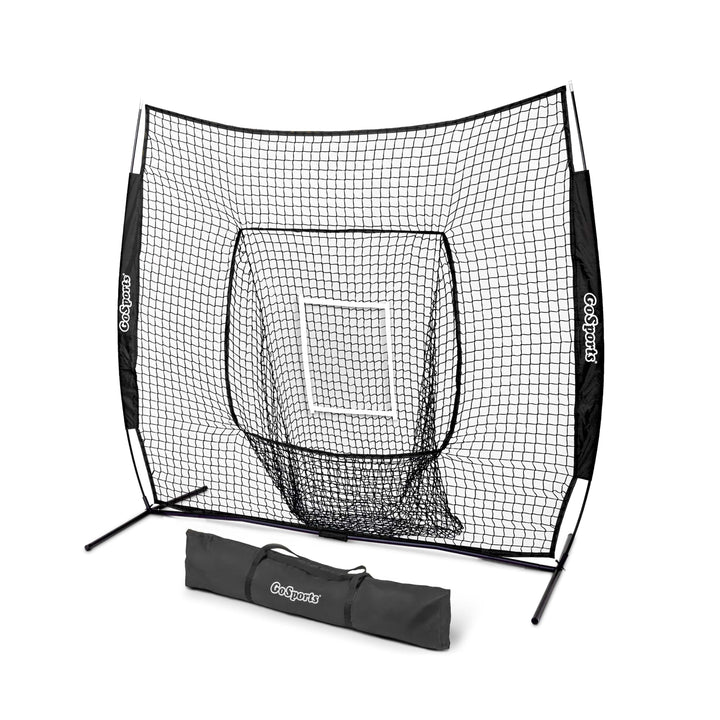 PlayGoSports.com Black 7' x 7' Baseball Hitting Net