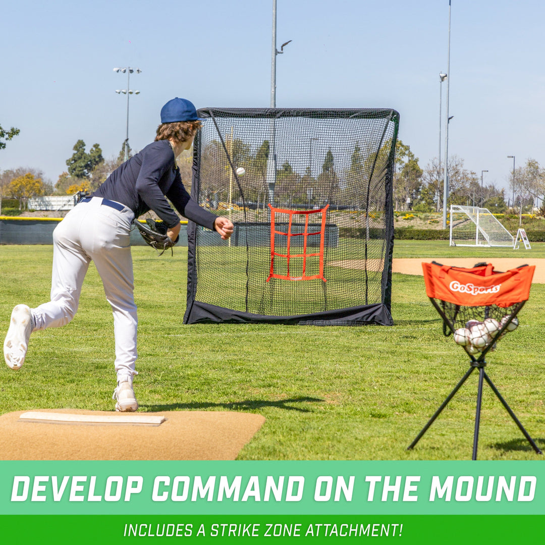 PlayGoSports.com GoSports 7 ft x 7 ft ELITE Baseball & Softball Net