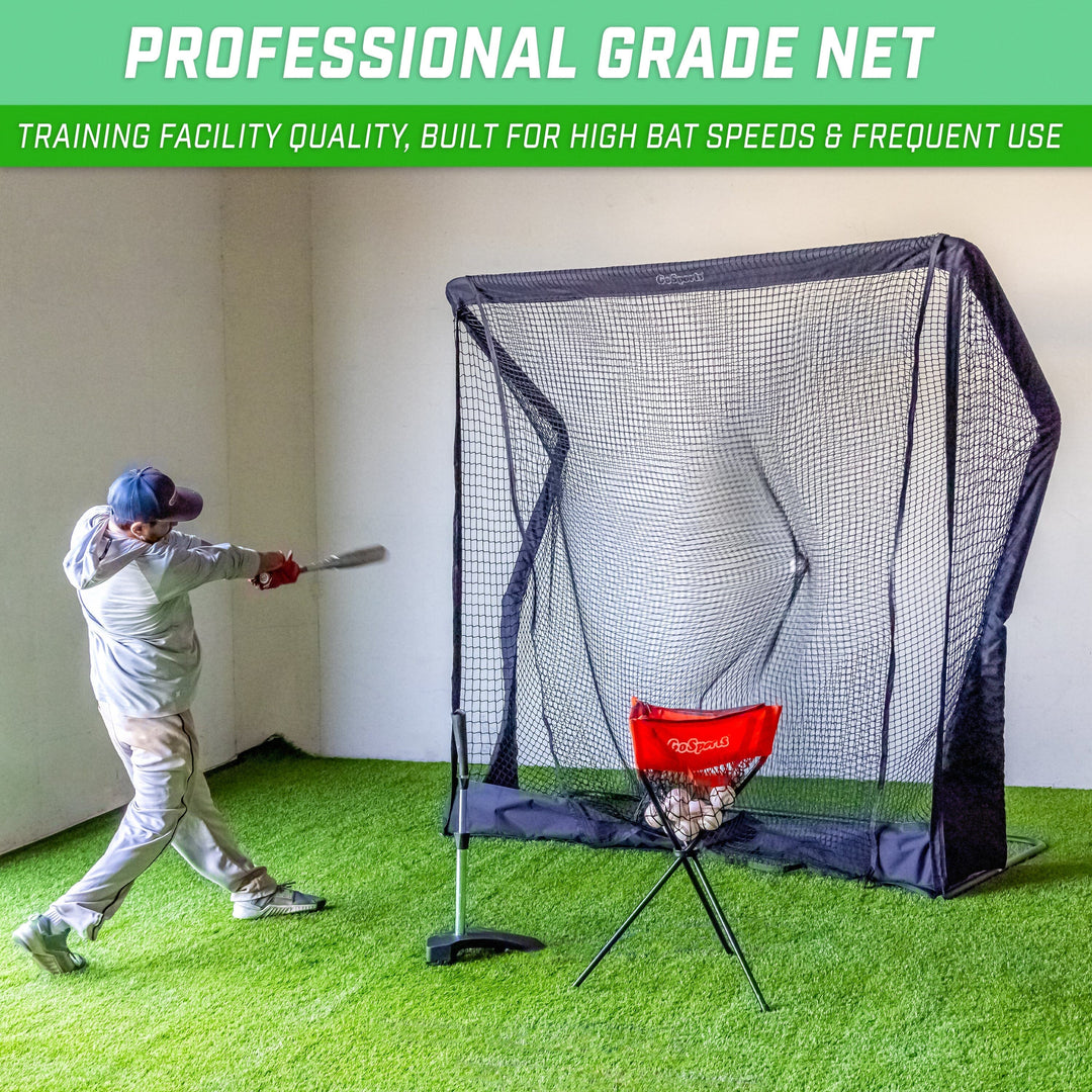 PlayGoSports.com GoSports 7 ft x 7 ft ELITE Baseball & Softball Net