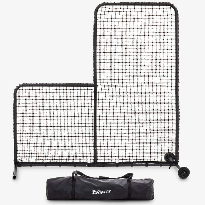 PlayGoSports.com GoSports 7 ft x 7 ft PRO Baseball & Softball L Screen