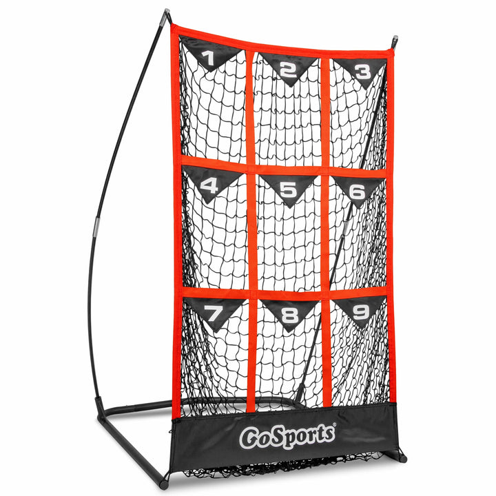 PlayGoSports.com GoSports 9 Hole Baseball & Softball Pitching Strike Zone Target Net - 49 x 30 in