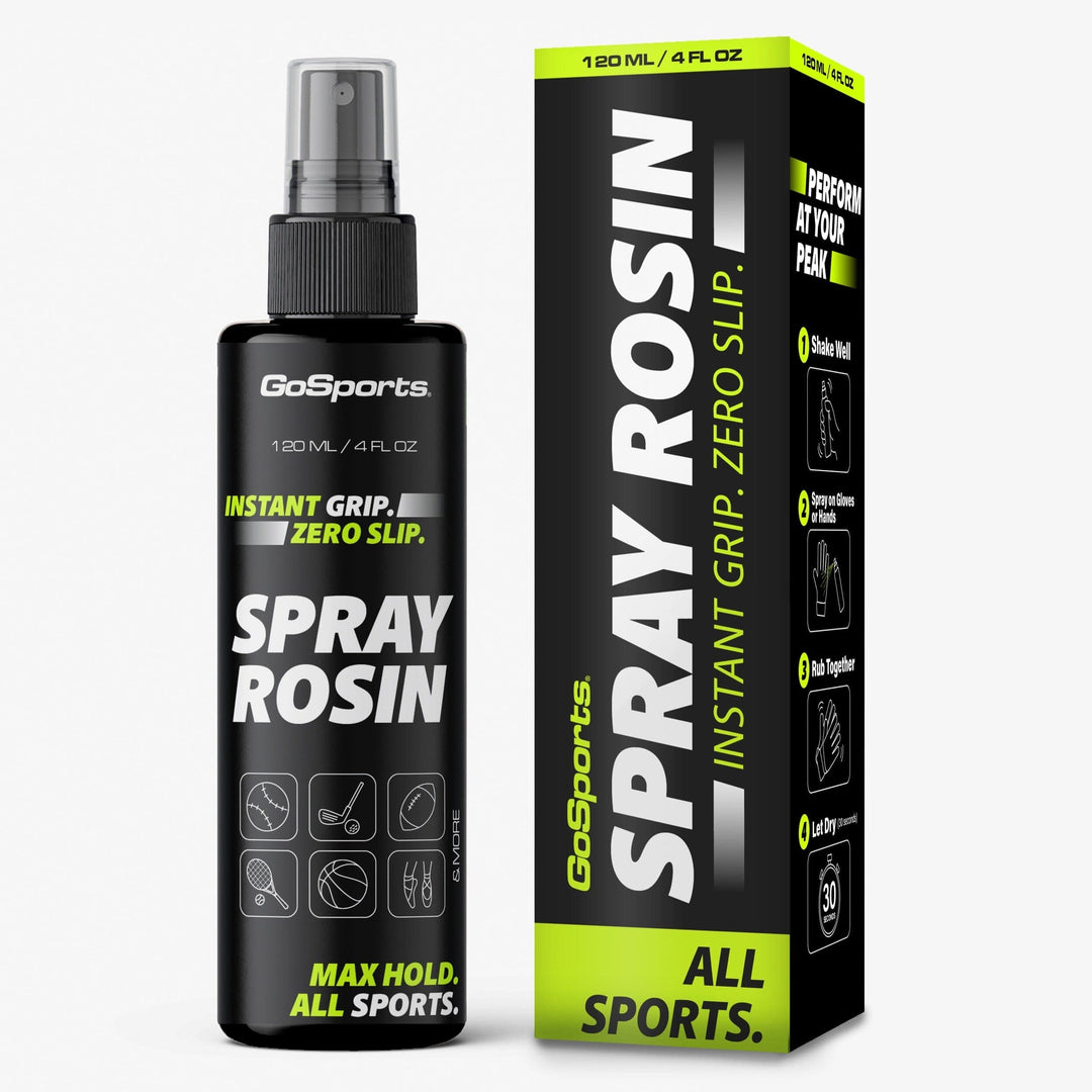 PlayGoSports.com GoSports Grip Spray for Hands & Gloves - 4 oz Spray Rosin for Baseball, Football, Basketball, Golf, & More