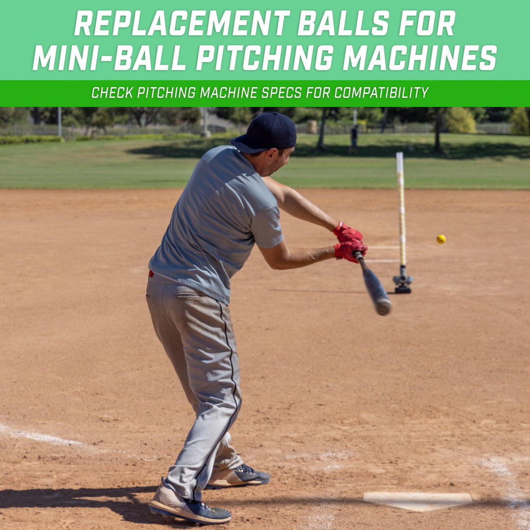 PlayGoSports.com GoSports Mini Foam Baseballs Soft Practice Balls for Kids, Training and Indoor Play