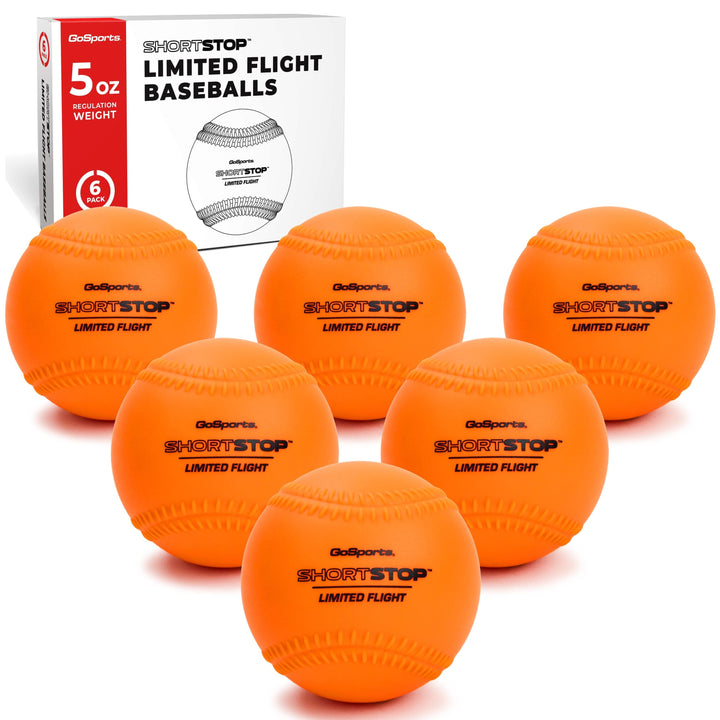 PlayGoSports.com Limited Flight Practice Baseballs, 6-pk