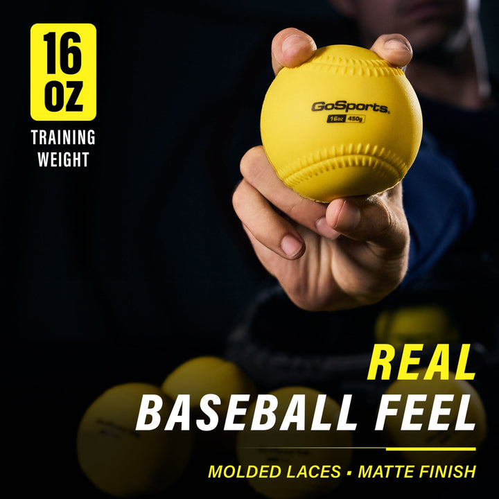 PlayGoSports.com Pro 16 oz Weighted Training Baseballs