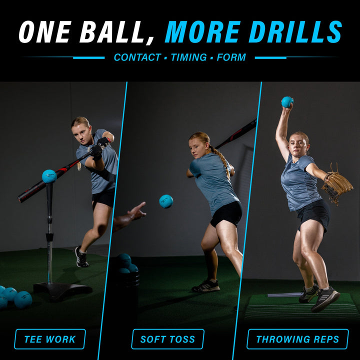 PlayGoSports.com Pro 16 oz Weighted Training Softballs