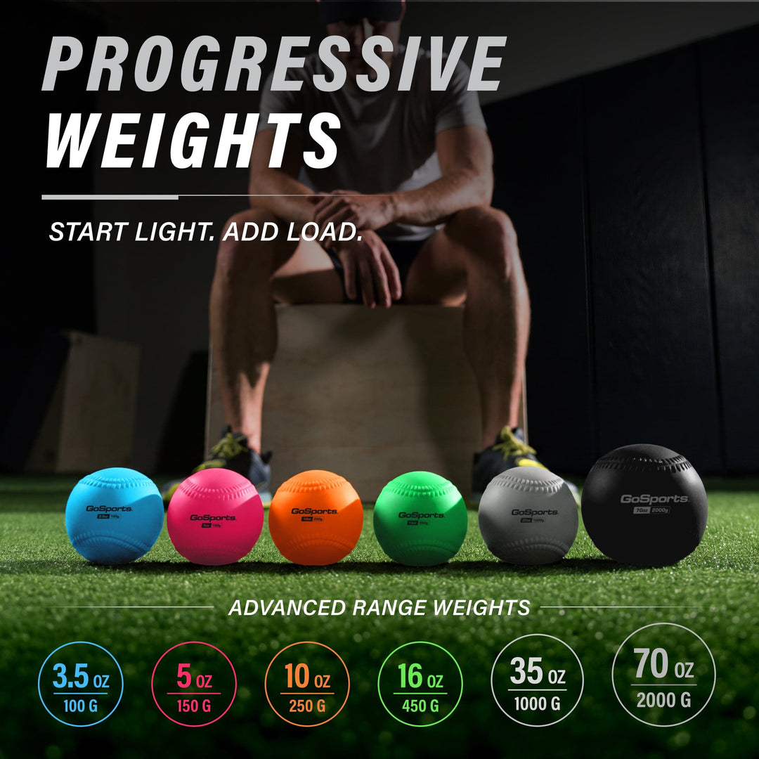 PlayGoSports.com Pro Plyometric Training Balls, 6-pk