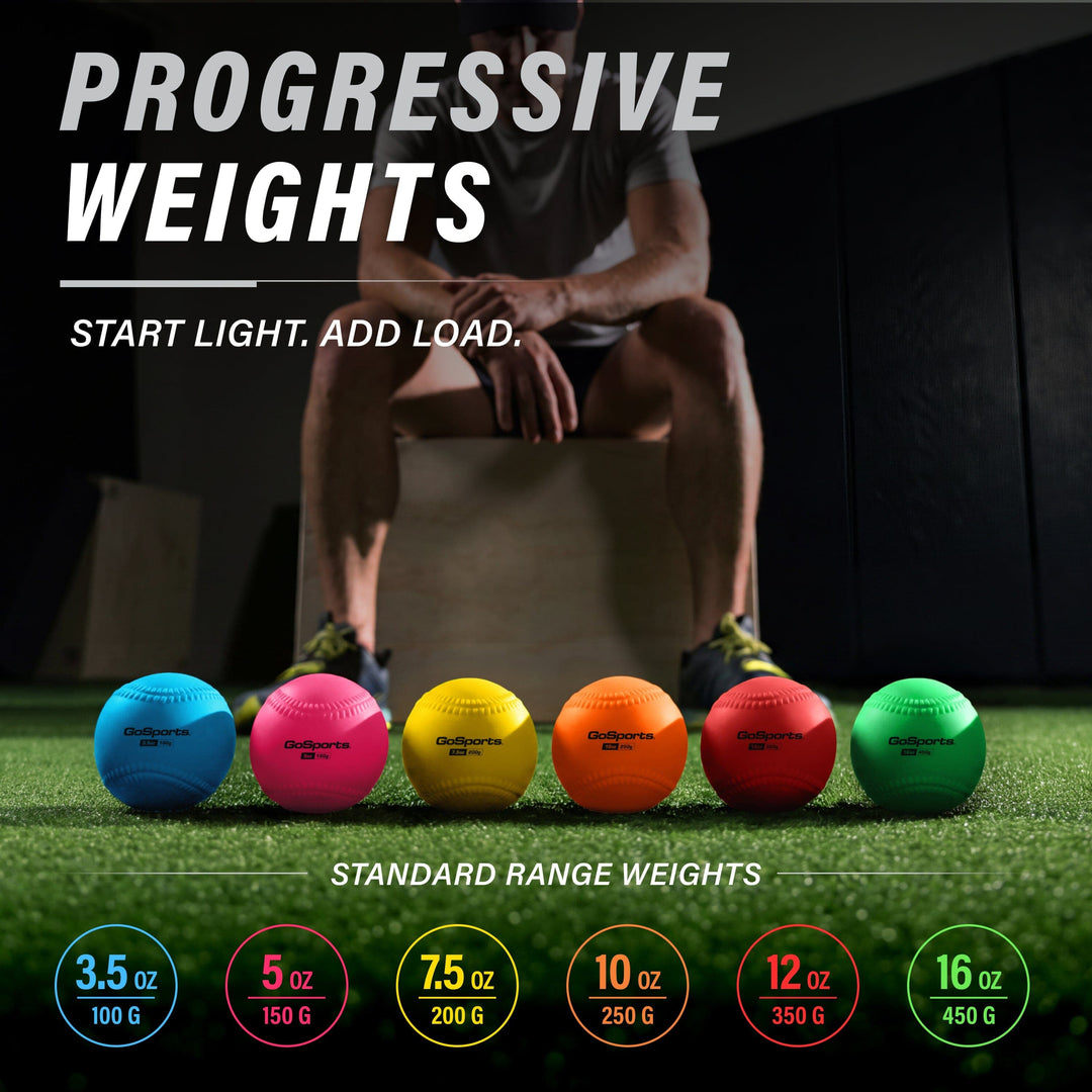 PlayGoSports.com Pro Plyometric Training Balls, 6-pk