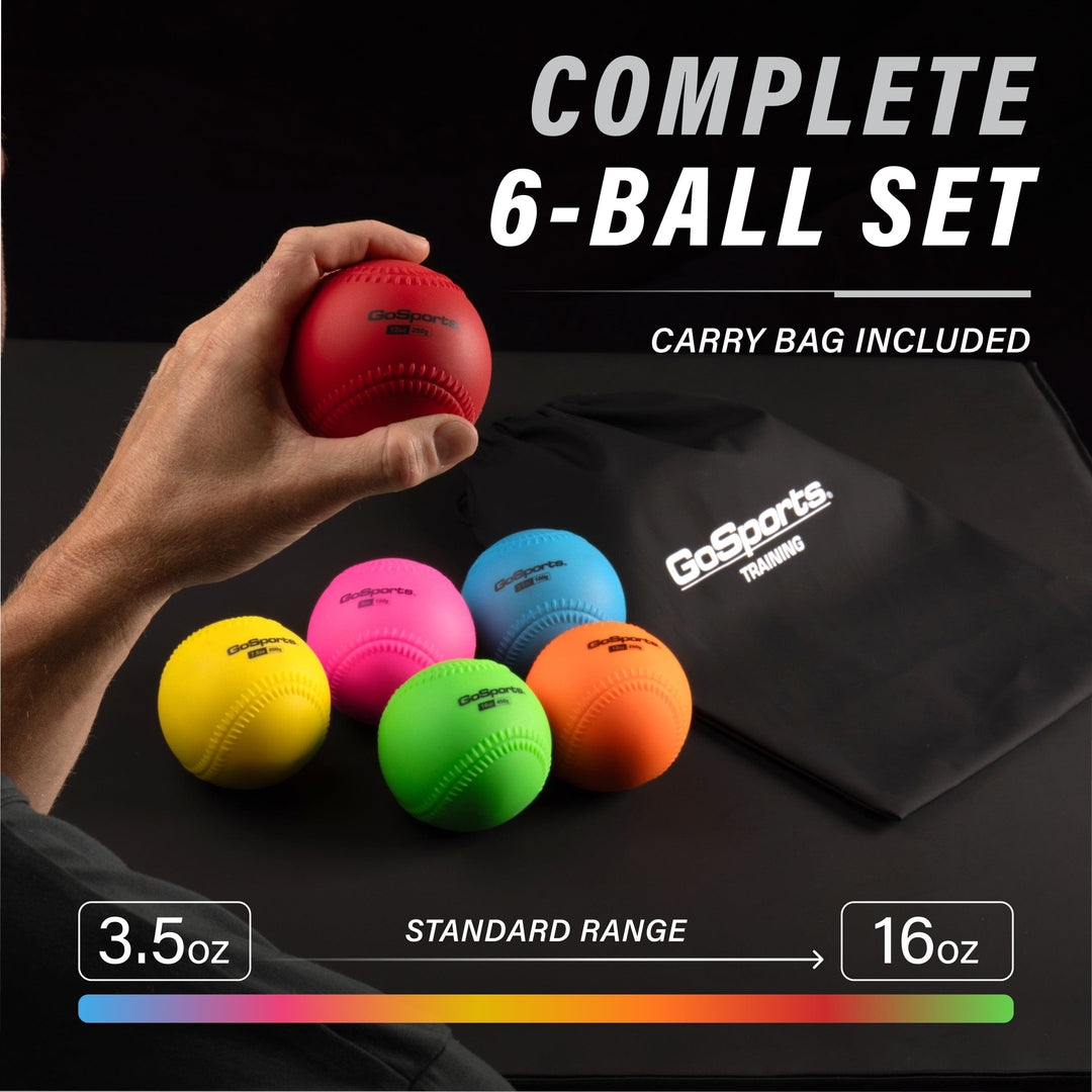 PlayGoSports.com Pro Plyometric Training Balls, 6-pk