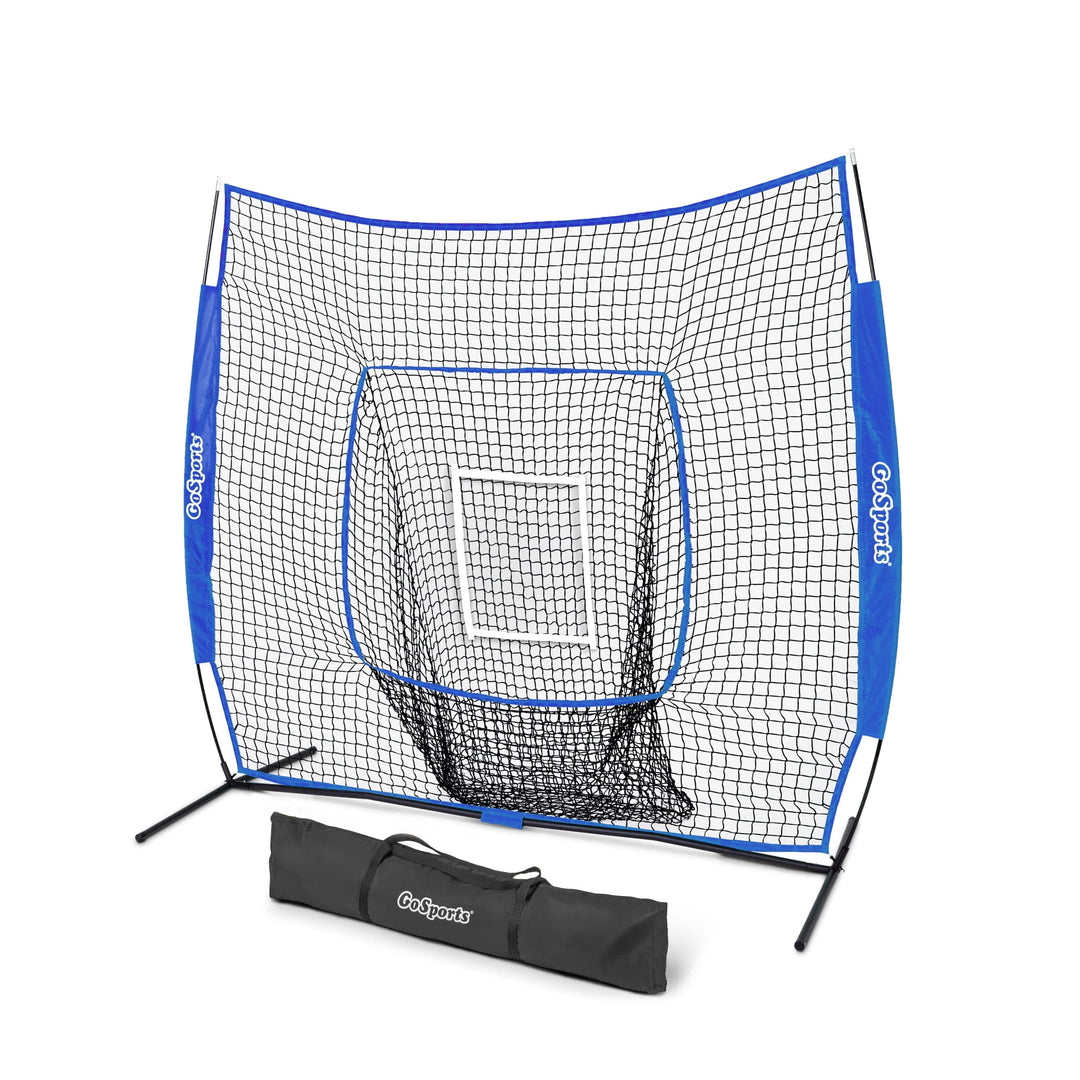 PlayGoSports.com Royal Blue 7' x 7' Baseball Hitting Net