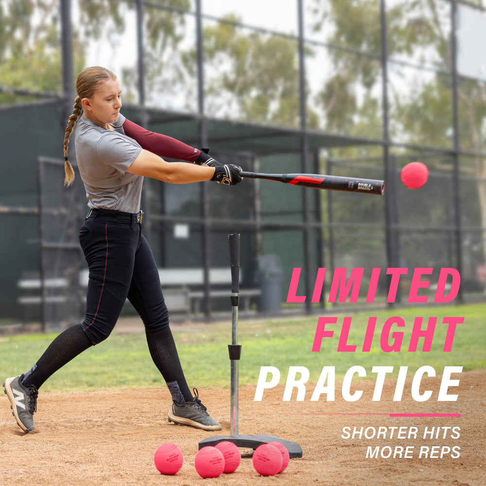PlayGoSports.com ShortStop Limited Flight Practice Softballs, 6-pk