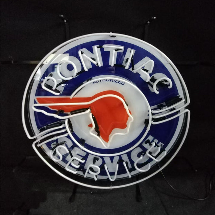 Pontiac Service Neon Signs