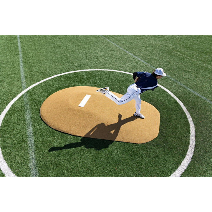 Portolite Baseball Pitching Mound Tan 10" Two-Piece Game Mound | Portolite