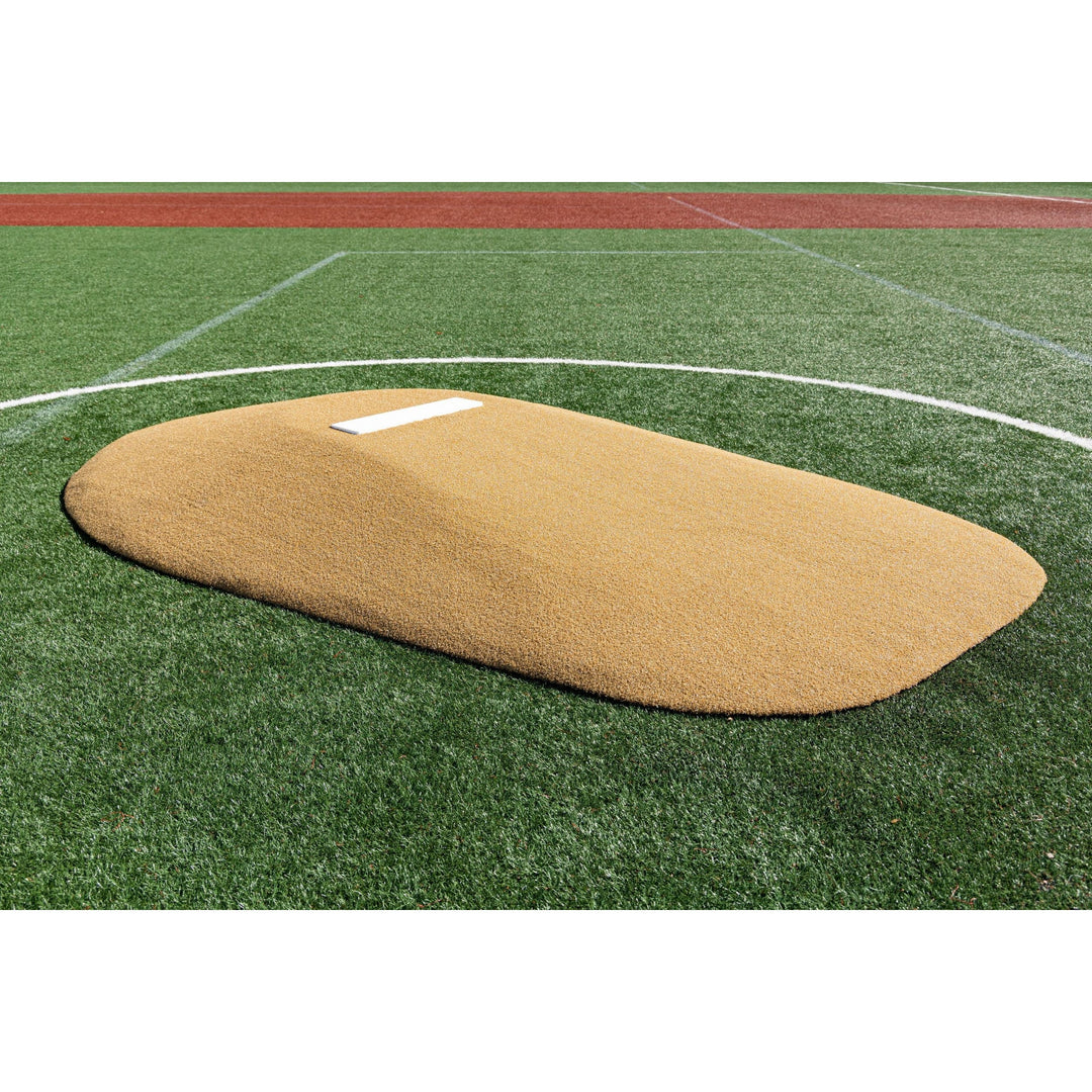 Portolite Baseball Pitching Mound Tan 8" One-Piece Game Mound | Portolite