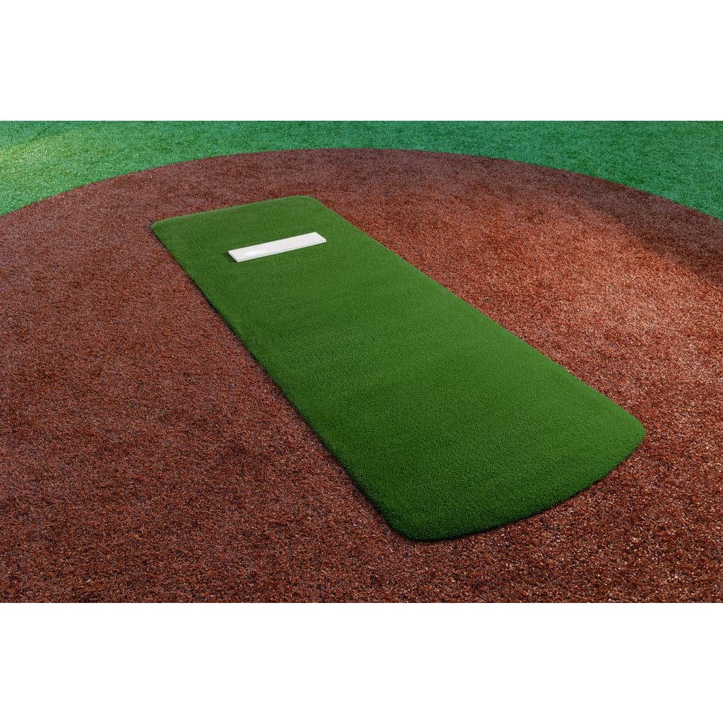 Portolite Softball Pitching Mat Green Long Spiked Game Mat | Portolite