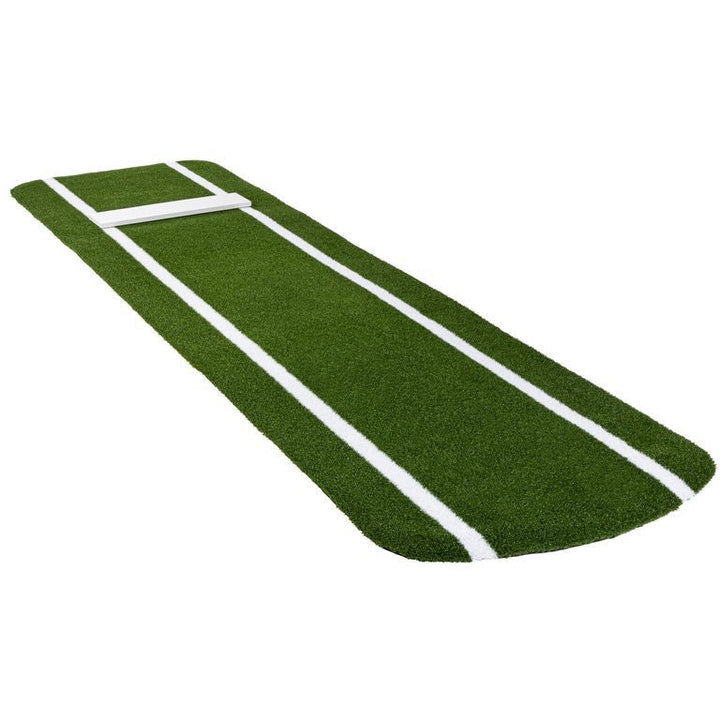 Portolite Softball Pitching Mat Green Practice Mat without Spikes | Portolite