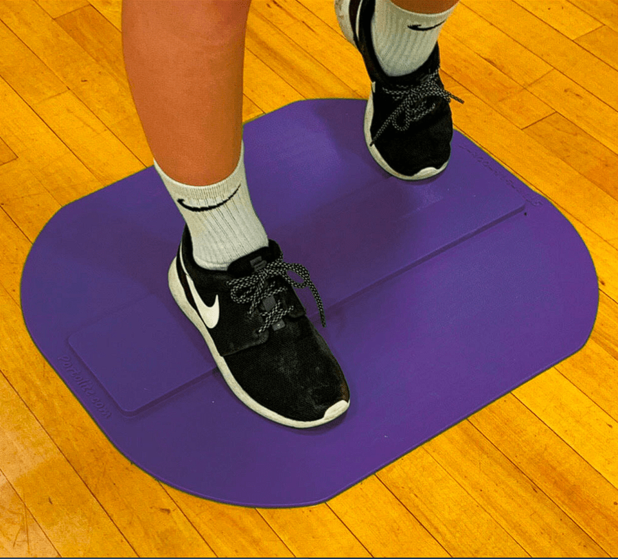 Portolite Softball Pitching Mat Purple Indoor Sticky Mat | Portolite