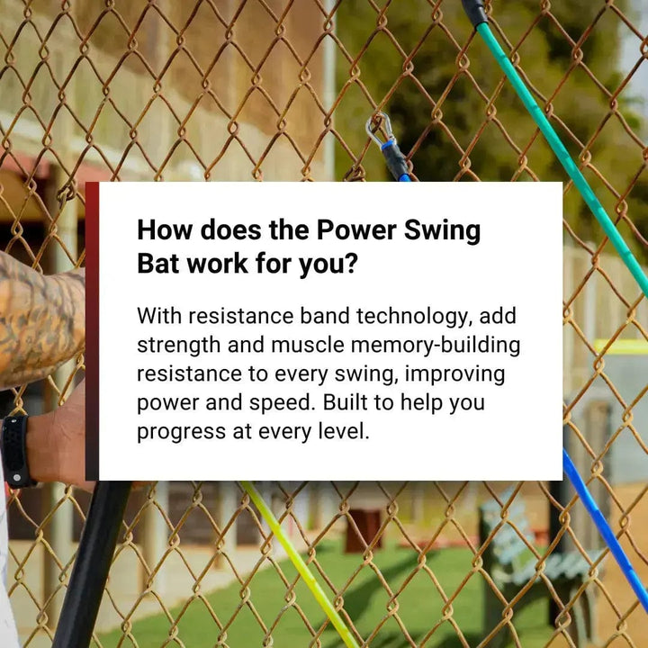 Power Swing Fitness Baseball Training Power Swing Resistance Bands