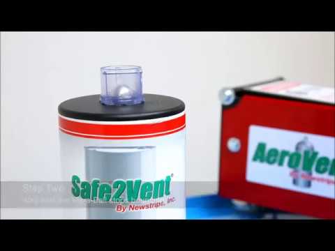 AeroVent 1X Aerosol Can Disposal System w/counter