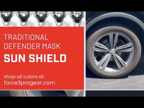Traditional Defender Mask Sun Shield | Force3 Pro Gear