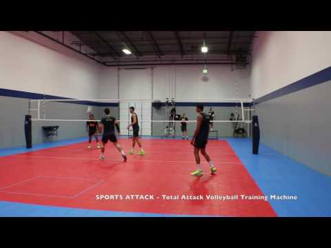 Total Attack Volleyball Machine | Sports Attack