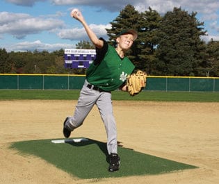 ProMounds Baseball Pitching Mound Green Major League Game Mound | ProMounds